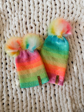 Load image into Gallery viewer, Retro Rainbow Beanie - Made to Order
